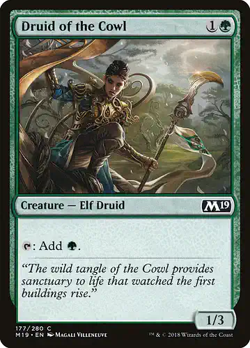 Druid of the Cowl - m19 Spoiler