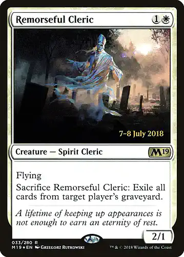 Remorseful Cleric - m19 Spoiler