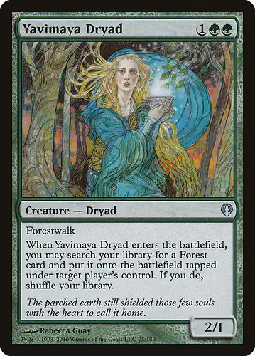 Yavimaya Dryad - arc Spoiler