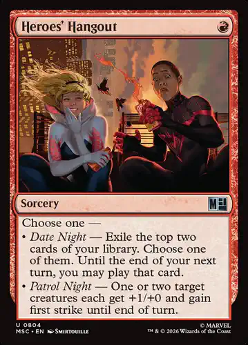 Heroes' Hangout - msc Spoiler