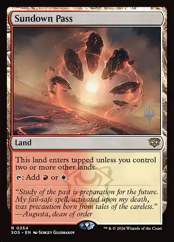 Sundown Pass - sos Spoiler