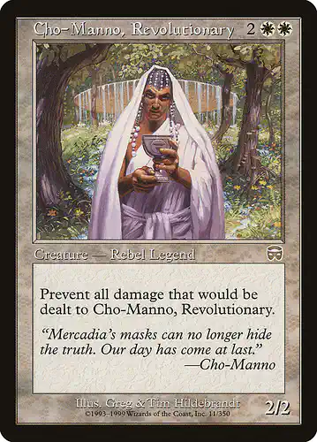 Cho-Manno, Revolutionary - mmq Spoiler