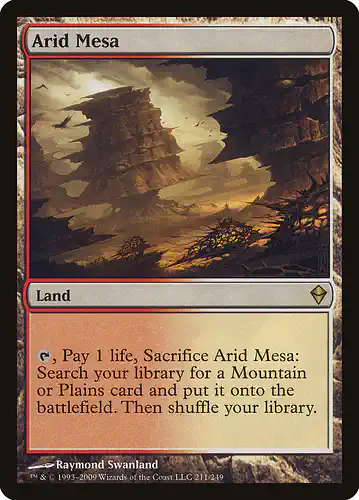 Arid Mesa - zen Spoiler