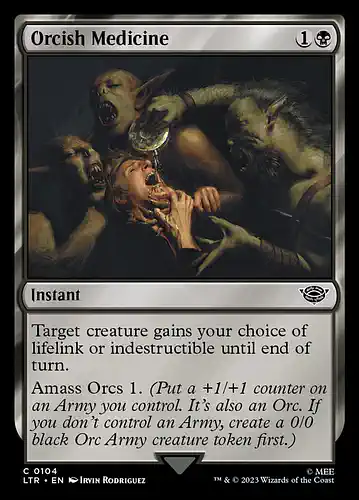 Orcish Medicine - ltr Spoiler