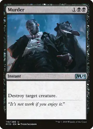 Murder - m19 Spoiler