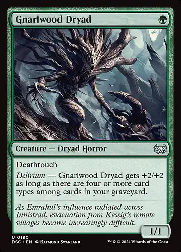 Gnarlwood Dryad - dsc Spoiler