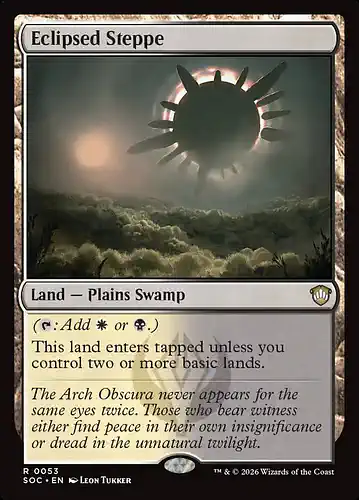 Eclipsed Steppe - soc Spoiler