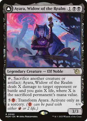 Ayara, Widow of the Realm - mom Spoiler