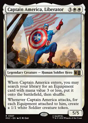 Captain America, Liberator - msc Spoiler
