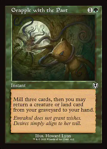 Grapple with the Past - inr Spoiler