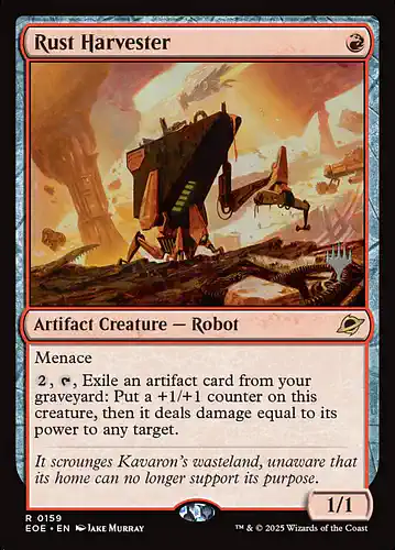 Rust Harvester - eoe Spoiler