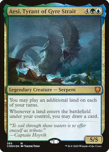 Aesi, Tyrant of Gyre Strait - cmr Spoiler