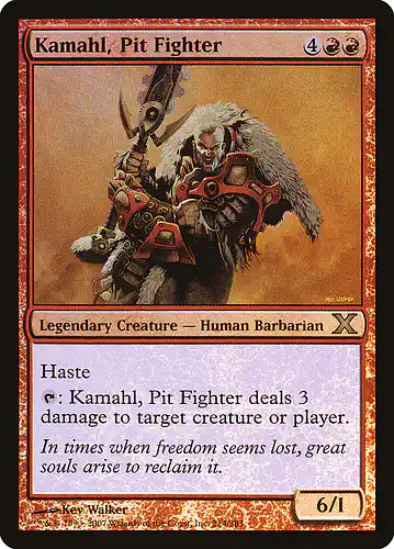 Kamahl, Pit Fighter - 10e Spoiler