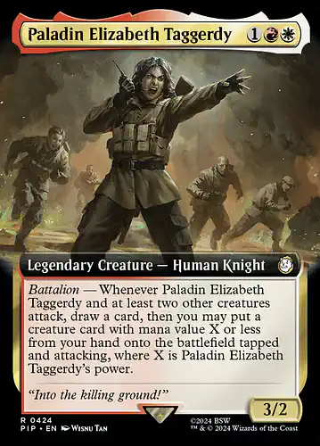 Paladin Elizabeth Taggerdy - pip Spoiler