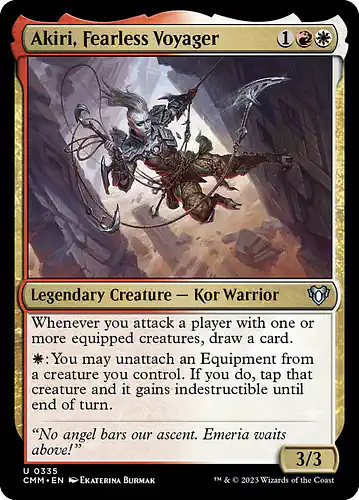 Akiri, Fearless Voyager - cmm Spoiler