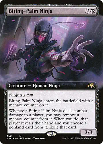 Biting-Palm Ninja - neo Spoiler