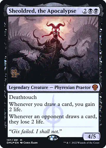 Sheoldred, the Apocalypse - dmu Spoiler