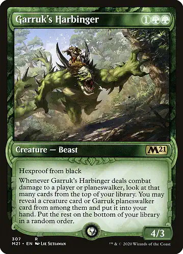 Garruk's Harbinger - m21 Spoiler