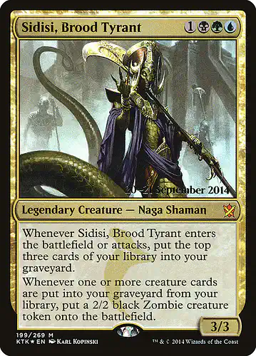 Sidisi, Brood Tyrant - ktk Spoiler
