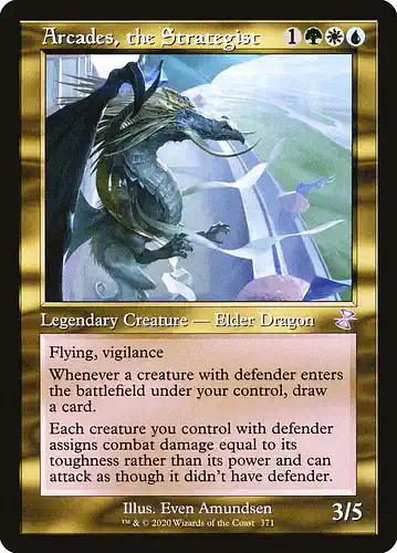 Arcades, the Strategist - tsr Spoiler