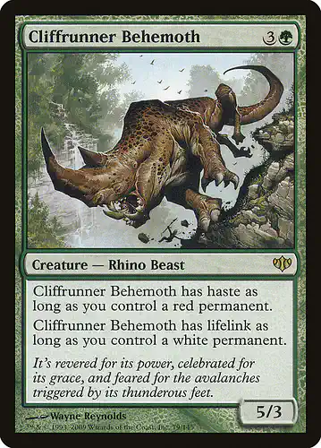 Cliffrunner Behemoth - con Spoiler