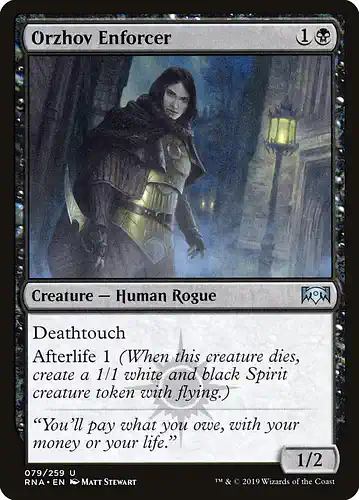 Orzhov Enforcer - rna Spoiler