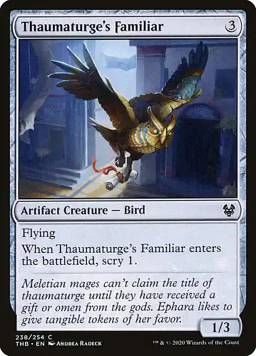 Thaumaturge's Familiar - thb Spoiler