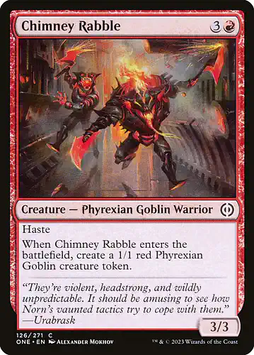 Chimney Rabble - one Spoiler