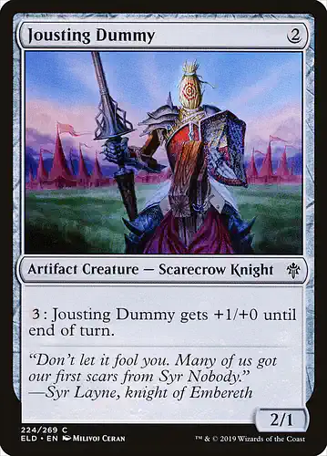 Jousting Dummy - eld Spoiler