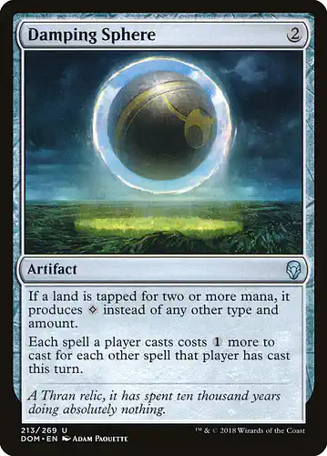 Damping Sphere - dom Spoiler