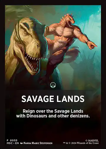 Savage Lands - msc Spoiler