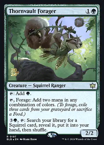Thornvault Forager - blb Spoiler