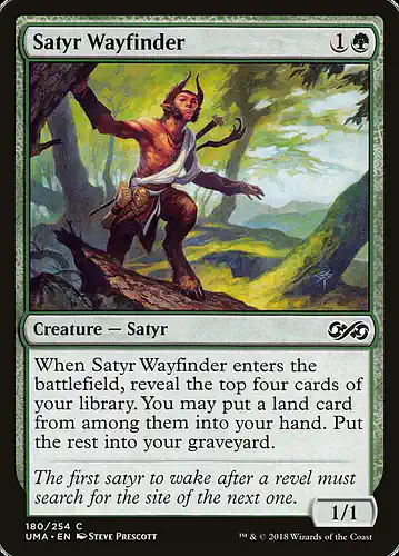 Satyr Wayfinder - uma Spoiler