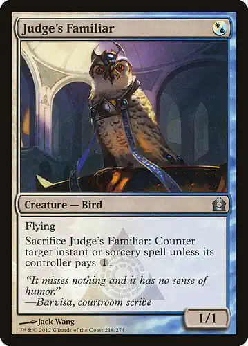 Judge's Familiar - rtr Spoiler