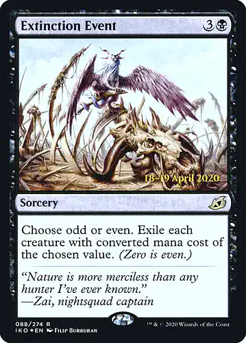 Extinction Event - iko Spoiler