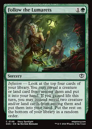 Follow the Lumarets - sos Spoiler