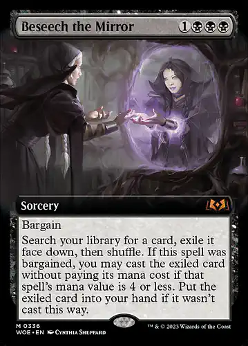 Beseech the Mirror - woe Spoiler