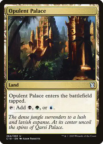 Opulent Palace - c19 Spoiler