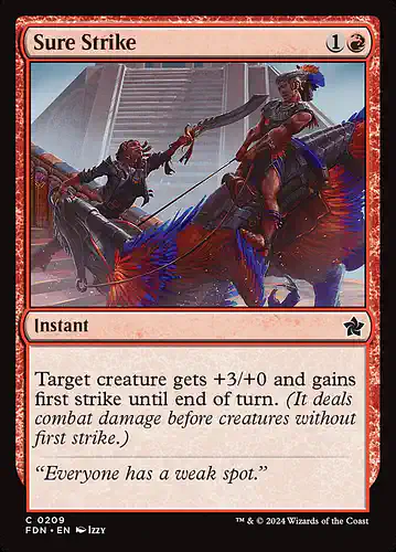 Sure Strike - fdn Spoiler
