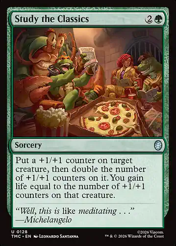 Study the Classics - tmc Spoiler