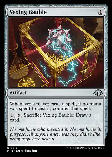 Vexing Bauble - mh3 Spoiler