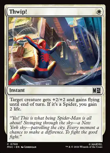 Thwip! - msc Spoiler