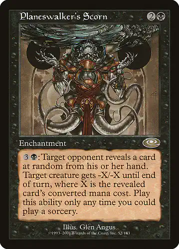 Planeswalker's Scorn - pls Spoiler
