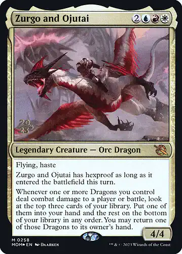 Zurgo and Ojutai - mom Spoiler