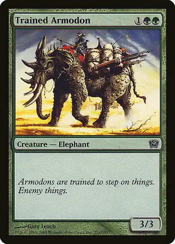 Trained Armodon - 9ed Spoiler