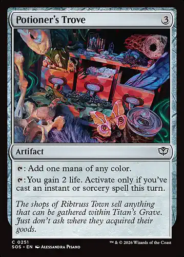Potioner's Trove - sos Spoiler