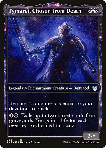Tymaret, Chosen from Death - thb Spoiler