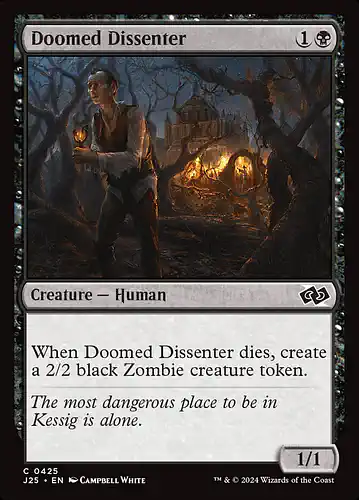 Doomed Dissenter - j25 Spoiler