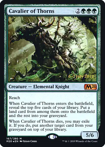 Cavalier of Thorns - m20 Spoiler