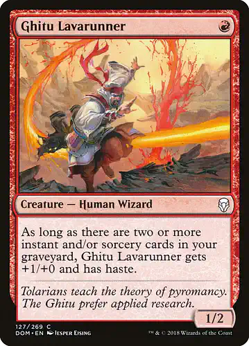 Ghitu Lavarunner - dom Spoiler